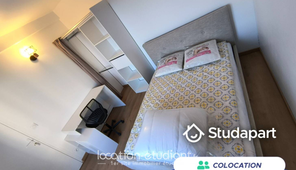 Colocation étudiante Studio &agrave; Tours (37000)