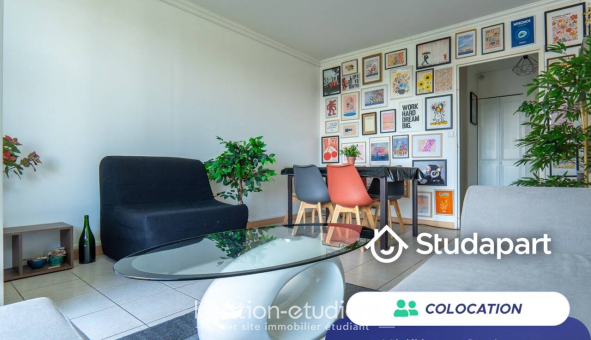Colocation étudiante Studio &agrave; Tours (37000)