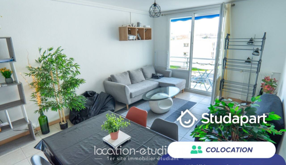 Colocation étudiante Studio &agrave; Tours (37000)
