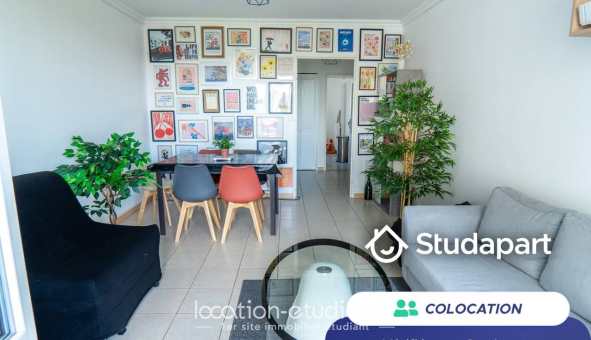 Colocation étudiante Studio &agrave; Tours (37000)