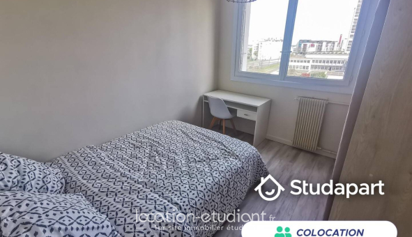Colocation étudiante Studio &agrave; Tours (37000)