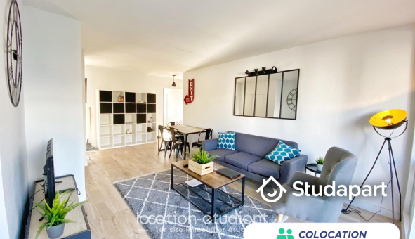 Colocation étudiante T5 &agrave; Tours (37000)