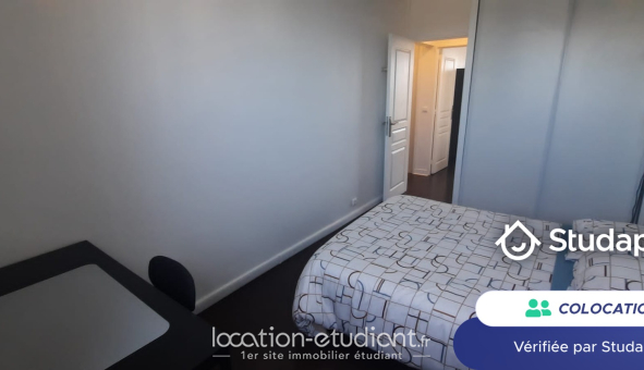 Colocation étudiante Studio &agrave; Trappes (78190)