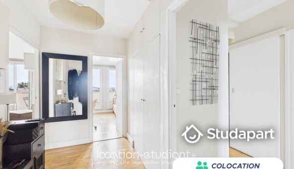 Colocation étudiante Studio &agrave; Trappes (78190)