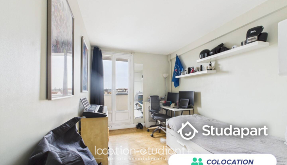 Colocation étudiante Studio &agrave; Trappes (78190)