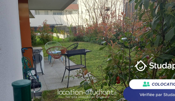 Colocation étudiante Studio &agrave; Tremblay en France (93290)