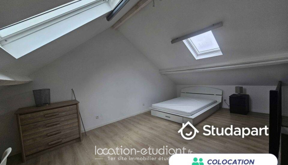 Colocation étudiante Studio &agrave; Trith Saint Léger (59125)