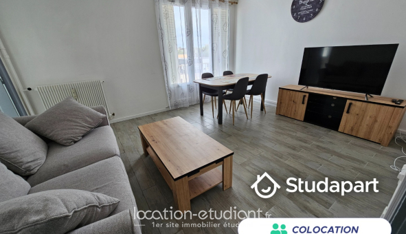Colocation étudiante T4 &agrave; Troyes (10000)