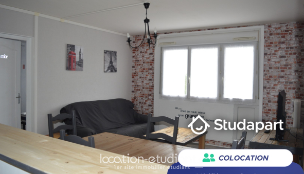 Colocation étudiante T4 &agrave; Troyes (10000)
