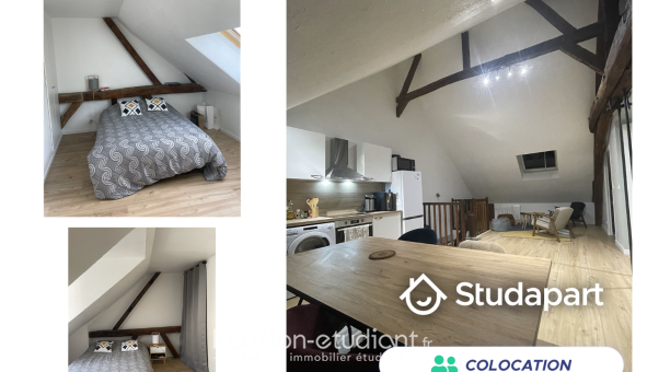 Colocation étudiante Studio &agrave; Troyes (10000)