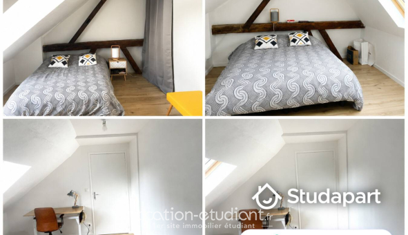Colocation étudiante Studio &agrave; Troyes (10000)