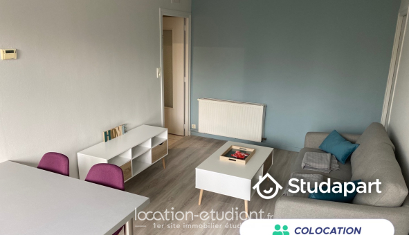Colocation étudiante Studio &agrave; Troyes (10000)