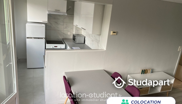 Colocation étudiante Studio &agrave; Troyes (10000)