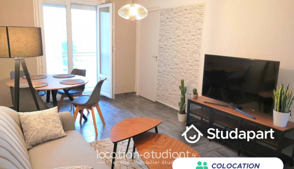 Colocation étudiante Studio &agrave; Troyes (10000)