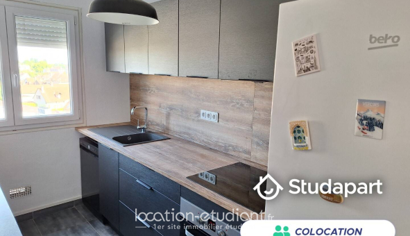 Colocation étudiante Studio &agrave; Troyes (10000)