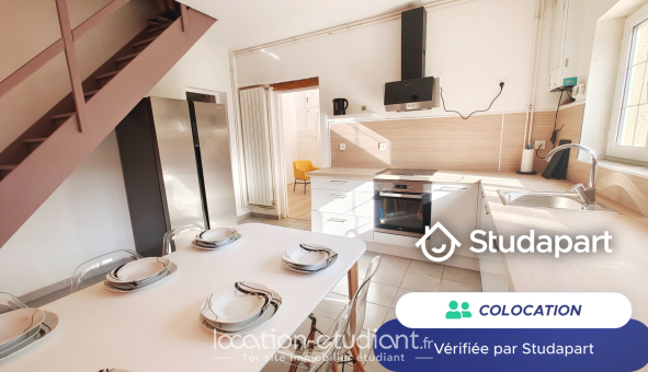 Colocation étudiante Studio &agrave; Troyes (10000)