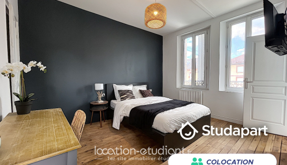 Colocation étudiante Studio &agrave; Troyes (10000)