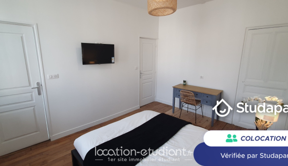 Colocation étudiante Studio &agrave; Troyes (10000)