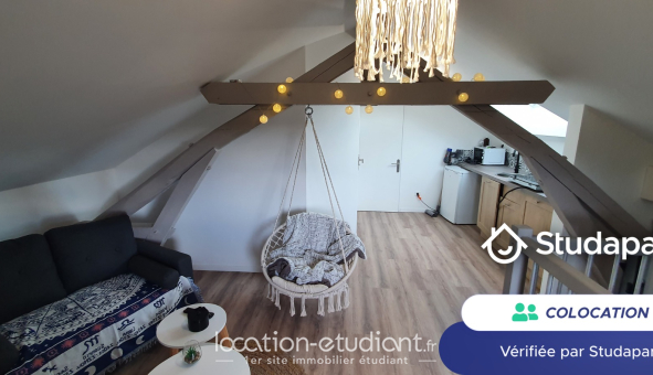 Colocation étudiante Studio &agrave; Troyes (10000)