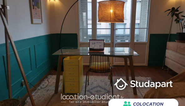 Colocation étudiante Studio &agrave; Troyes (10000)