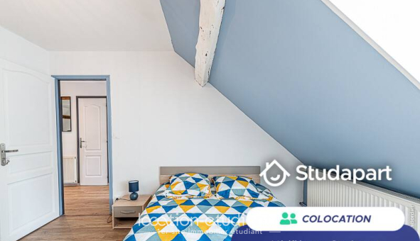 Colocation étudiante Studio &agrave; Troyes (10000)