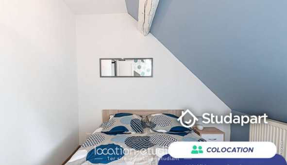 Colocation étudiante Studio &agrave; Troyes (10000)