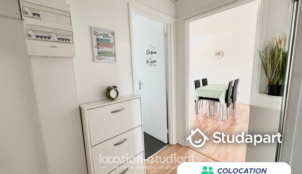 Colocation étudiante Studio &agrave; Troyes (10000)