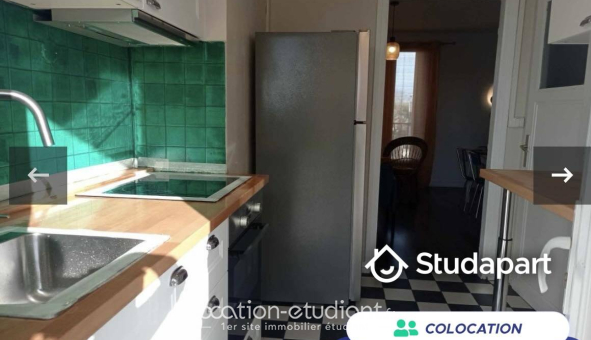 Colocation étudiante Studio &agrave; Troyes (10000)