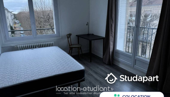 Colocation étudiante Studio &agrave; Troyes (10000)