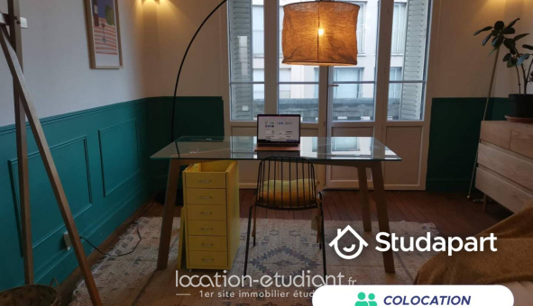 Colocation étudiante Studio &agrave; Troyes (10000)