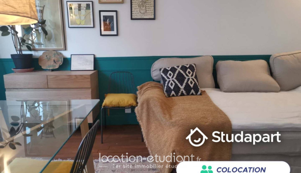 Colocation étudiante Studio &agrave; Troyes (10000)