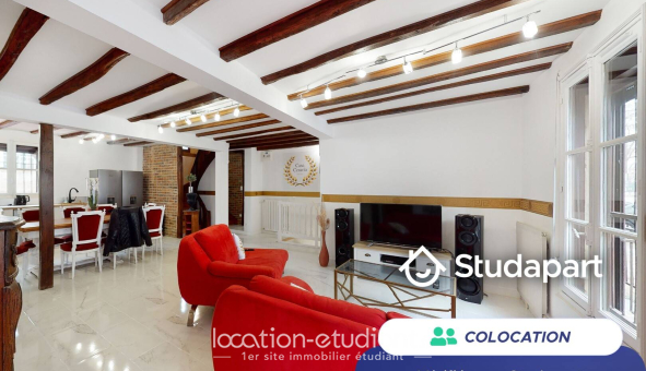 Colocation étudiante Studio &agrave; Troyes (10000)