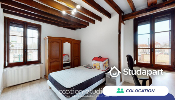 Colocation étudiante Studio &agrave; Troyes (10000)