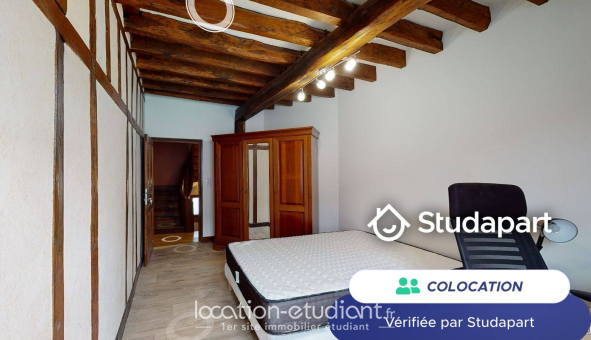 Colocation étudiante Studio &agrave; Troyes (10000)