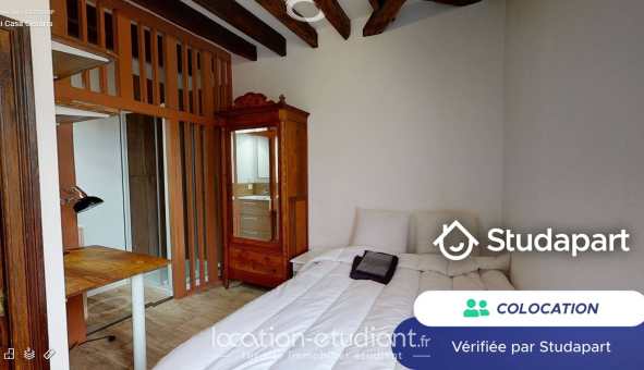 Colocation étudiante Studio &agrave; Troyes (10000)