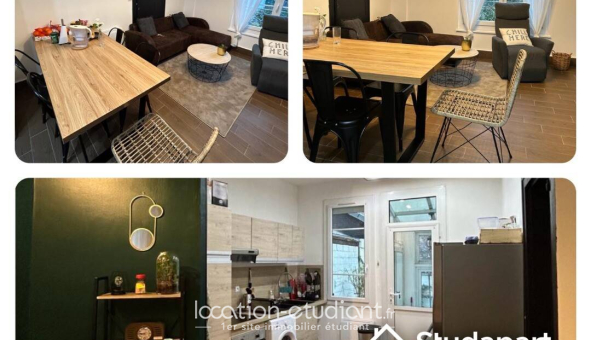 Colocation étudiante Studio &agrave; Troyes (10000)