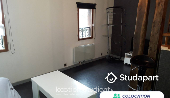 Colocation étudiante Studio &agrave; Troyes (10000)