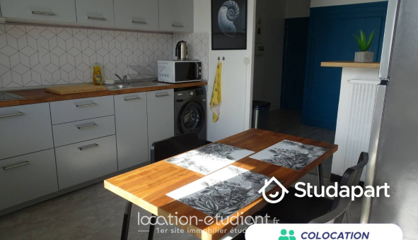Colocation étudiante Studio &agrave; Troyes (10000)