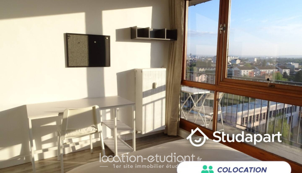 Colocation étudiante Studio &agrave; Troyes (10000)
