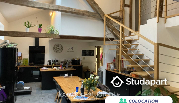 Colocation étudiante Studio &agrave; Troyes (10000)