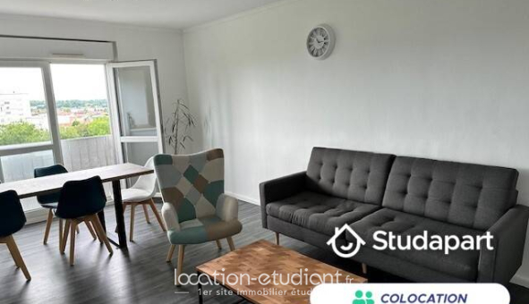 Colocation étudiante Studio &agrave; Troyes (10000)