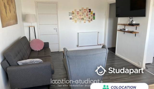 Colocation étudiante Studio &agrave; Troyes (10000)