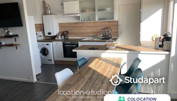 Colocation étudiante Studio &agrave; Troyes (10000)
