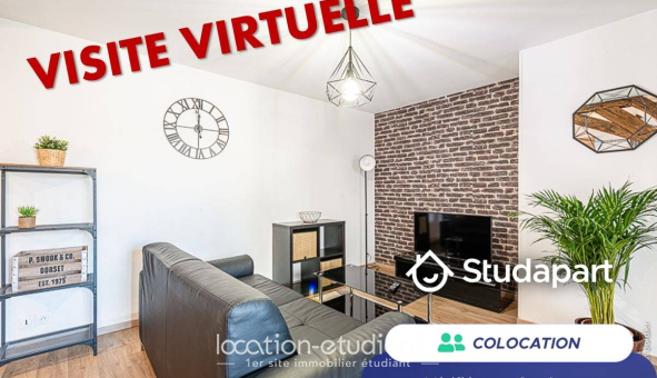 Colocation étudiante Studio &agrave; Troyes (10000)