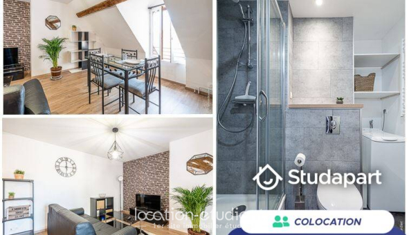 Colocation étudiante Studio &agrave; Troyes (10000)