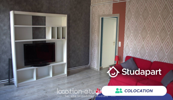Colocation étudiante Studio &agrave; Troyes (10000)