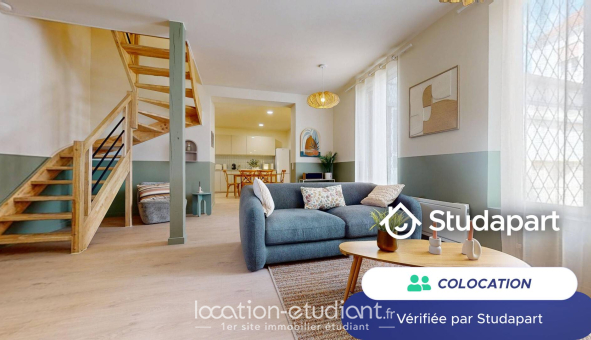 Colocation étudiante Studio &agrave; Troyes (10000)