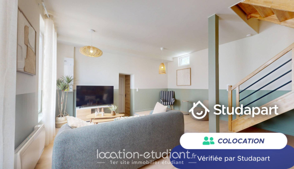 Colocation étudiante Studio &agrave; Troyes (10000)