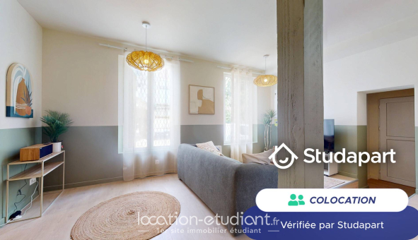 Colocation étudiante Studio &agrave; Troyes (10000)