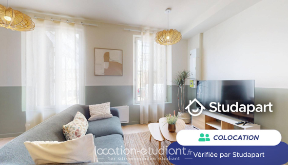 Colocation étudiante Studio &agrave; Troyes (10000)